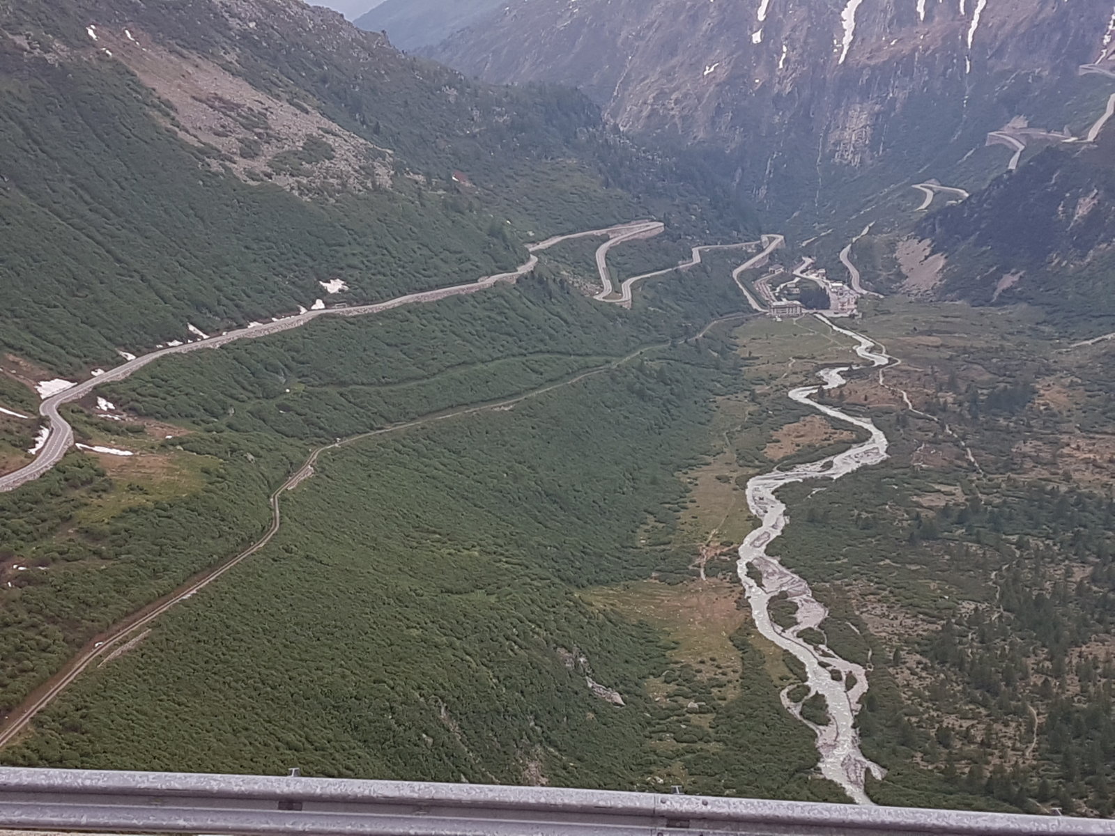 Looking back at the Furka